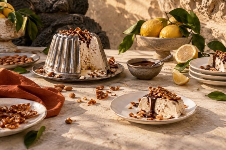 Dopo il pranzo estivo: la leggendaria ricetta siciliana del parfait alle mandorle